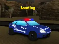 Desert Police Parking 3D Screen Shot 1