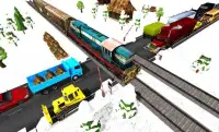 Real Railroad Train Crossing - Free Train Games Screen Shot 2