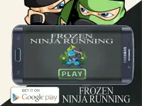 Frozen Ninja Running Soni PRO Screen Shot 2