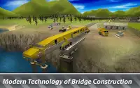 Bridge Build Simulator - do a bridge construction! Screen Shot 0