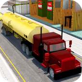 Нефтяной Танкер Transporter Truck Driving