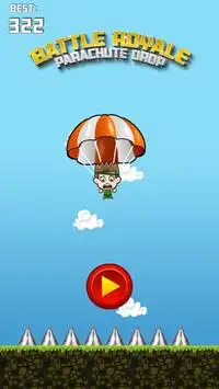 Battle Royale Parachute Drop Screen Shot 1