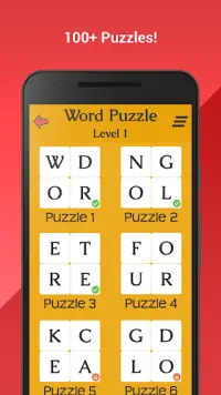 Word Puzzle: Brain Game Screen Shot 2