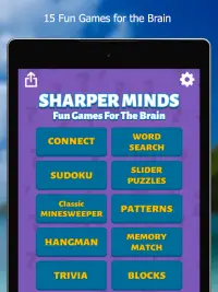 Sharper Minds - Classic Brain Games & Puzzles Screen Shot 16