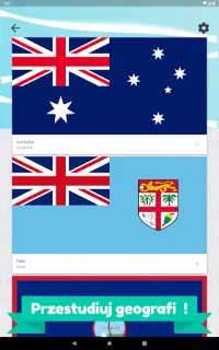 Quiz o Oceanii i Australii - kraje, stolice, flagi Screen Shot 22