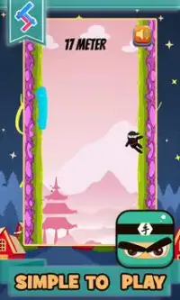 Ninja Jumper herói Cadeia Screen Shot 1