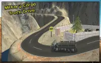 Military Cargo Truck Drive Screen Shot 0