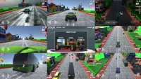 Speed Car Racer - 3D Town Racing Screen Shot 1
