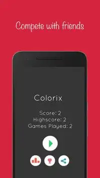 Colorix - Color Match game Screen Shot 3