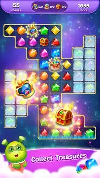 Jewel Matching Fun free Gems Screen Shot 5