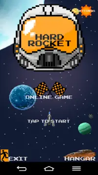 RocketHard - 무료 온라인 공간 아케이드 Screen Shot 1