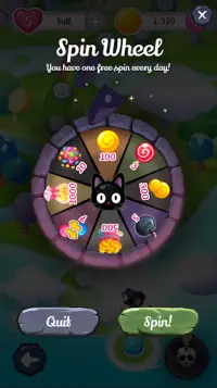 Witch Candy Puzzle Screen Shot 2
