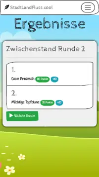 Stadt Land Fluss | Online Mehrspieler Screen Shot 3