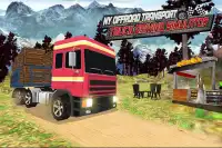 NY Offroad Transport Truck Driving Simulator Screen Shot 4