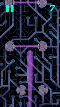 Cyber Surge - Simple Infinite Runner Game Screen Shot 1