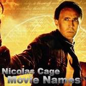 Nicolas Cage movie names