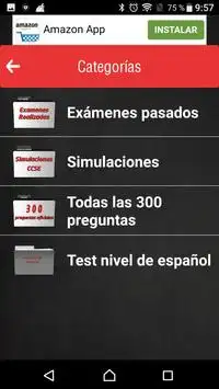 Test de Nacionalidad Española Screen Shot 1