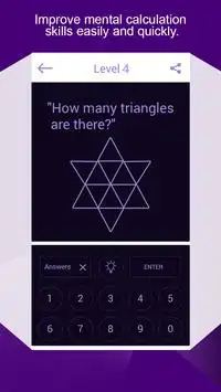 Mathmaster - brain training puzzles and riddles Screen Shot 4