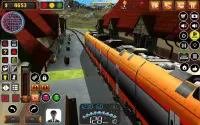 Uphill Train Simulator Game. Screen Shot 21