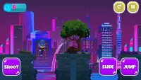 Super Mask Catboy: Metro City Runner Screen Shot 5