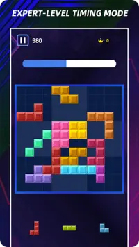 Jewels Block Crush - Gioco di puzzle gratuito Screen Shot 2