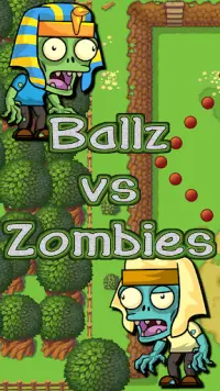 Ballz vs Zombies, zap a zombie Screen Shot 0