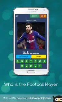 Who is the Footballer Screen Shot 1
