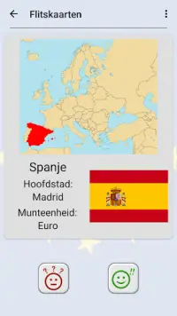 Europese landen - Kaarten, vlaggen en hoofdsteden Screen Shot 3