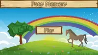 Pony Memory Screen Shot 1