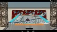 Glow Air Hockey 3D Screen Shot 2