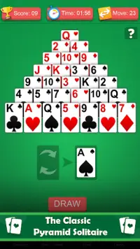 Pyramid solitaire games for free - solitaire 13 Screen Shot 6