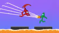 Spider Stickman Fight 2: Guerrier Stickman suprême Screen Shot 1