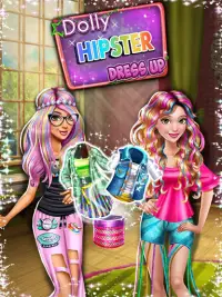 Dress up Game: Dolly Hipsters Screen Shot 10