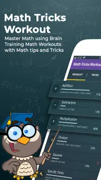 Math Tricks Workout Screen Shot 0