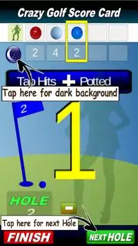 Mini Golf Scorecard Screen Shot 4