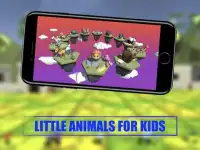 Little animals: mini games for kids Screen Shot 5