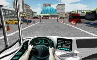 Aparcamiento de autobuses: simulador de conducción Screen Shot 9