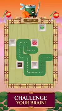 Sushi Master : One Line Puzzle : Connect Puzzle Screen Shot 0
