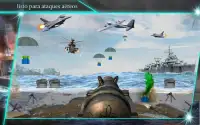 Llamada de playa defensa : FPS gratis 3D juegos Screen Shot 1