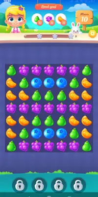 Fruits Game - Match 3 Puzzle Screen Shot 2