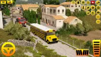 School Bus Driving : Games Screen Shot 1