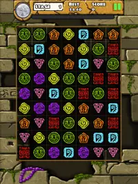 Aztec Temple Quest - Match 3 Puzzle Game Screen Shot 5