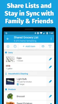 AnyList: Grocery Shopping List Screen Shot 1