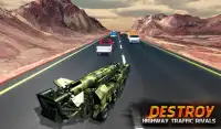 morte corridas míssil tráfego atirador Screen Shot 4