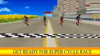 BMX bicycle track race Screen Shot 3
