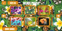 Butterfly jigsaw puzzle Screen Shot 0