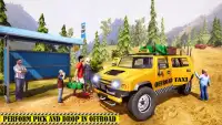 Offroad Taxi Simulator 2019: Mountain Car Driving Screen Shot 6