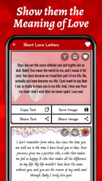 Love Letters & Love Messages Screen Shot 6