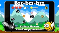 Bzz-bzz-bzz Abeja Race Arcada Screen Shot 4