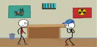 Stickman Funny School Escape Screen Shot 0